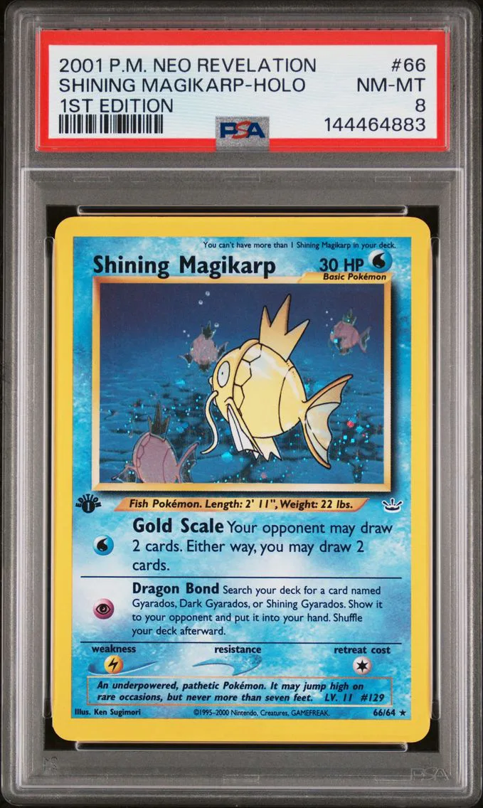 Shining Magikarp-Holo 1st Edition