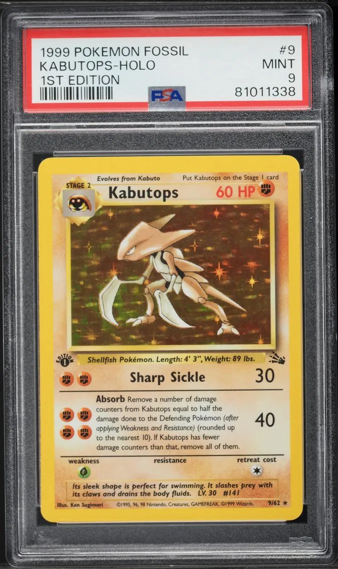 Kabutops-Holo 1st Edition