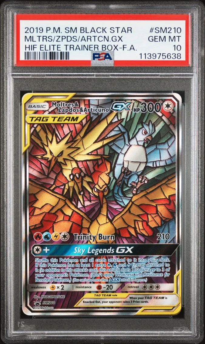 Full Art/Moltres & Zapdos & Articuno GX