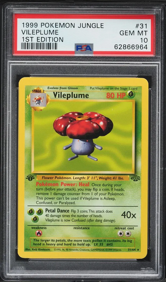 Vileplume 1st Edition