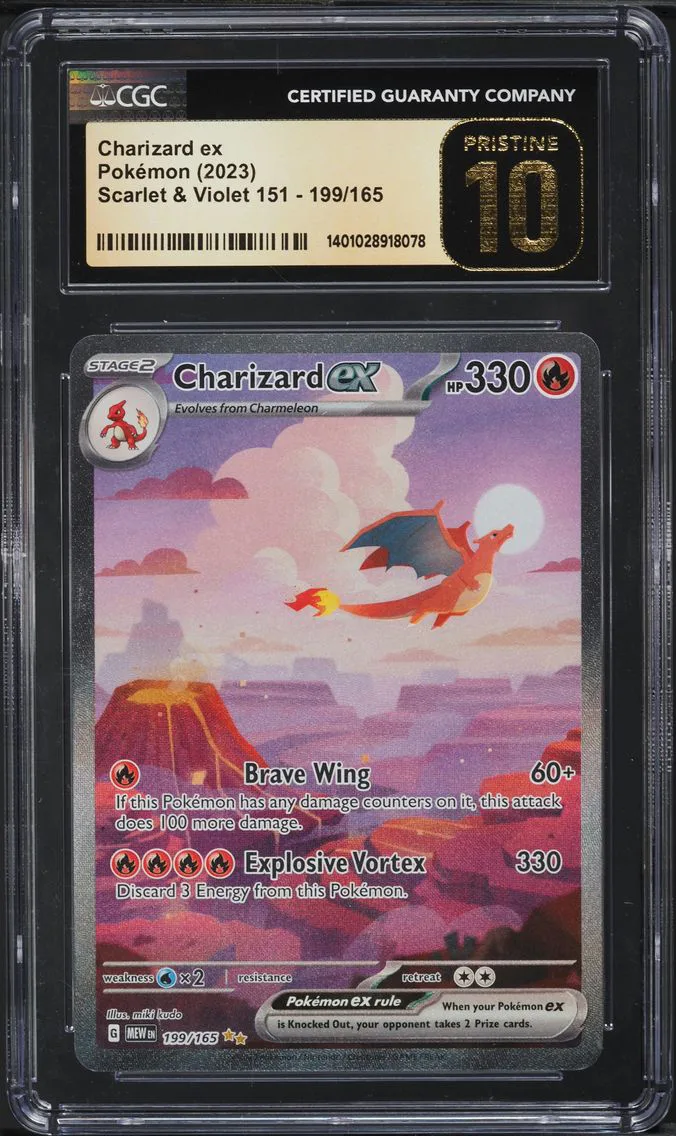 SCARLET & VIOLET 151 SIR CHARIZARD EX